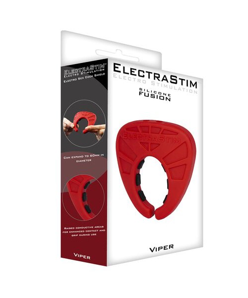 ElectraStim Fusion Viper Bi-Polar Electro Sex Cock Ring — image 7 of 7