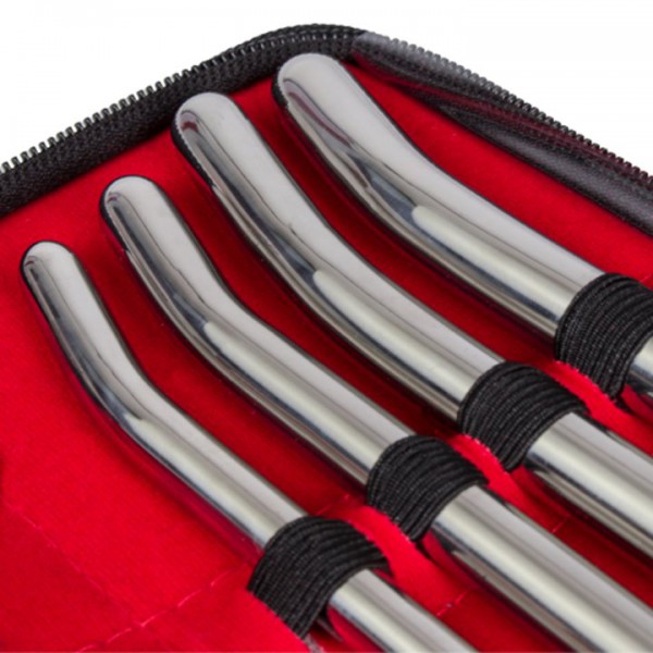 Torment Stainless Steel Set of Eight Pratt Urethral Sounds — image 4 of 6
