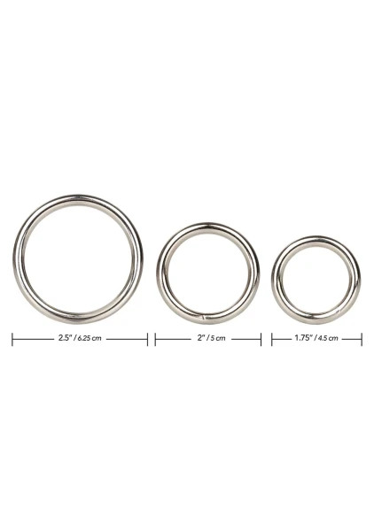Silver Ring 3 Piece Set