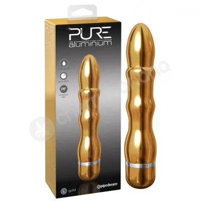 Pure Aluminium Gold Large Vibrator