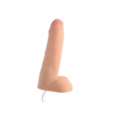 8 Inch Realistic Dual Density Squirting Dildo Flesh 8 Inch
