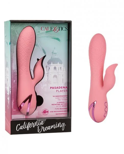 California Dreaming Pasadena Player Pink Rabbit Vibrator — image 6 of 8