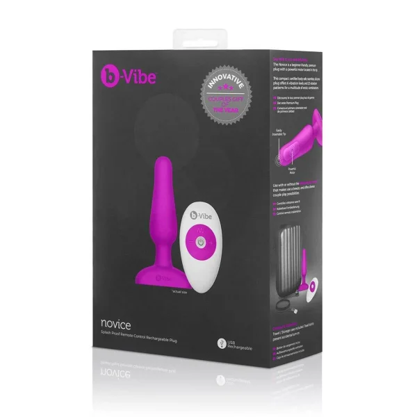 b-Vibe Novice Anal Plug — image 16 of 18