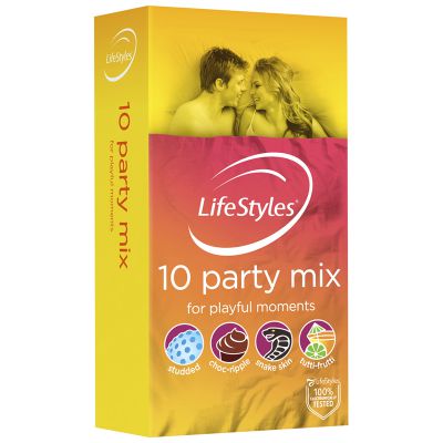 LifeStyles Party Mix Condoms x10