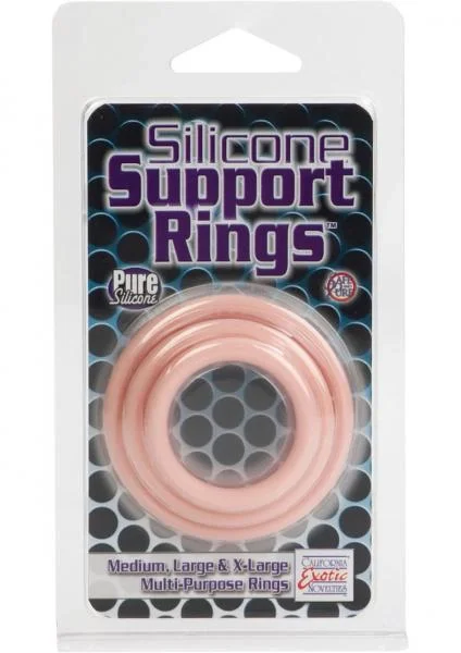 Silicone support rings
