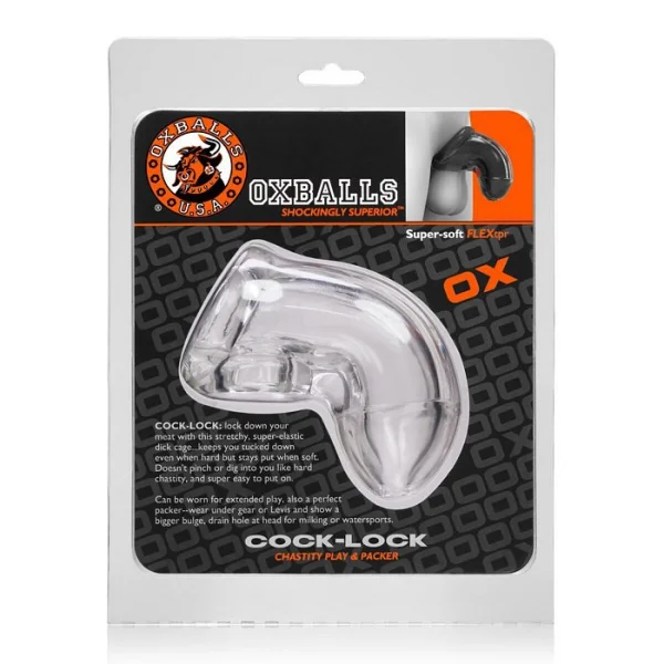 Oxballs Cock-Lock Chastity Play & Packer