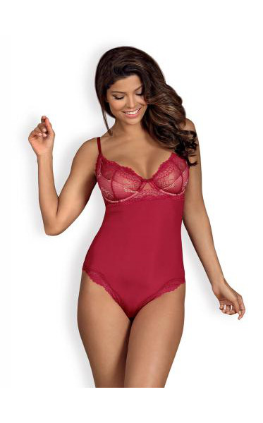 Rosalyne Teddy - Red - S/M