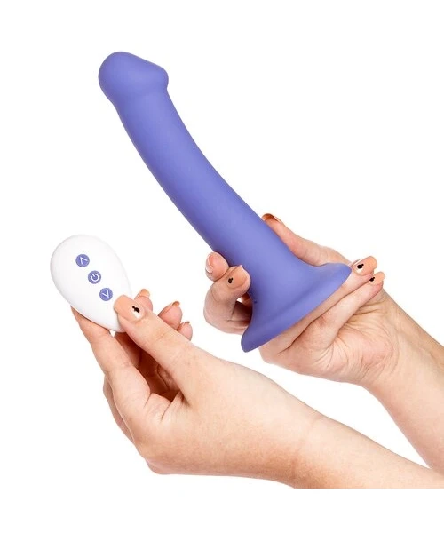 Bondara Love Buzz Purple 10 Function Vibrating Dildo – 7 or 8 Inch — image 7 of 8