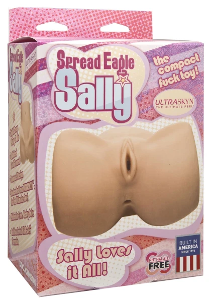 Spread Eagle Sally Masturbator