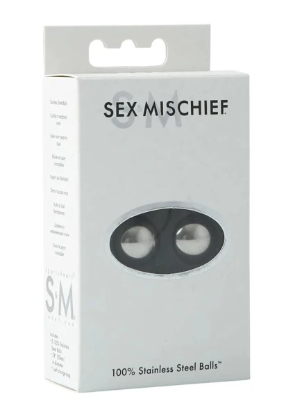 Sportsheets Sex & Mischief Stainless Steel Ben Wa Balls