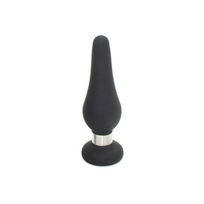Pleasure Me Butt Plug Small Black Small