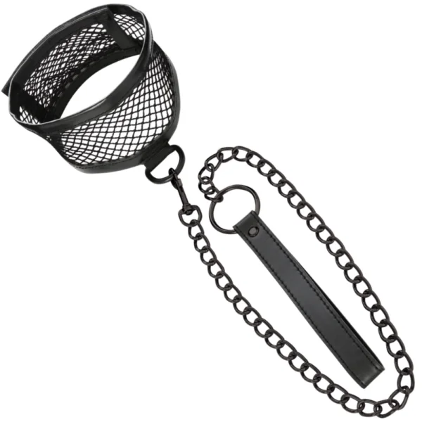 Sex & Mischief Fishnet Collar & Leash
