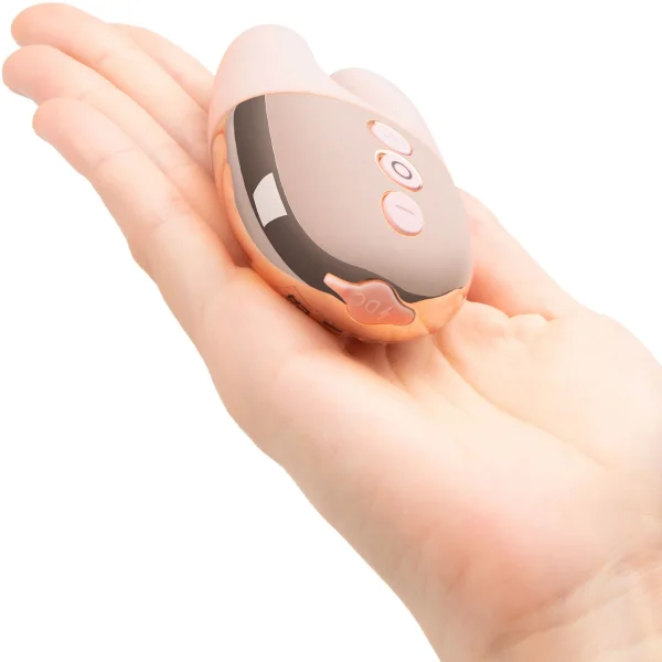 Le Wand Chrome Double Motor Vibrator - Rose Gold