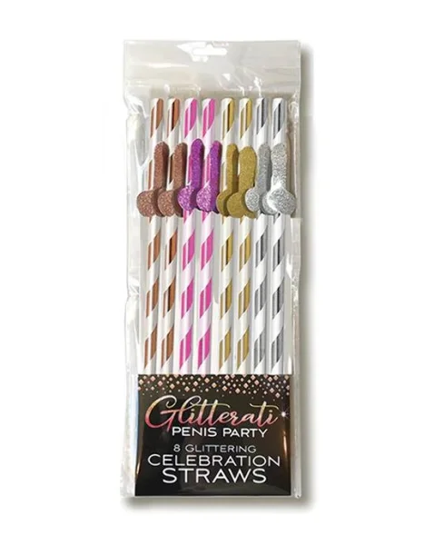 Glitterati Tall Straws