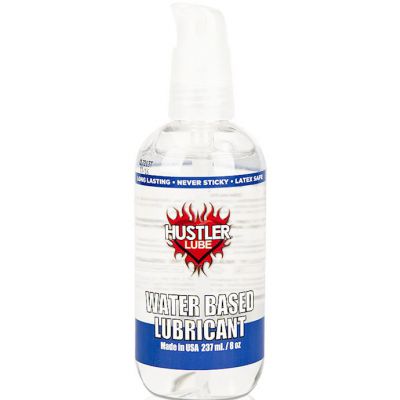 Hustler Water Based Lubricant 235ml Clear 8 Oz