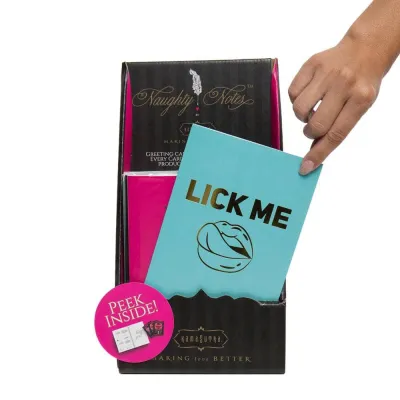 Naughty Notes Greeting Card Pre Pack