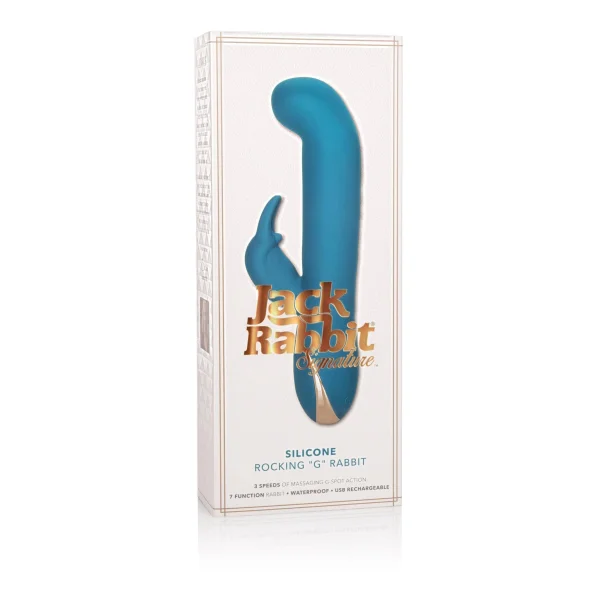 Premium Jack Rabbit Silicone Rocking "G" Rabbit - Green