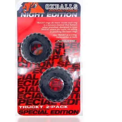 Truckt 2 piece Cockring Plus silicone Special Edition Night