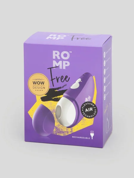ROMP Free Rechargeable Travel Clitoral Suction Stimulator
