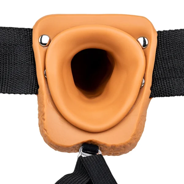 Real Rock Hollow 7 Inch Ballsy Strap-On