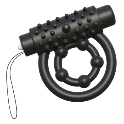 Fantasy C Ringz Remote Control Performance Pro Vibrating Cock Ring Black