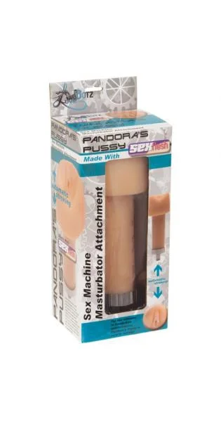 Pandoras Pussy Sex Machine Masturbator Attachment