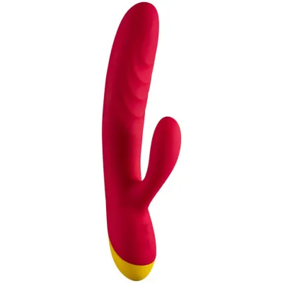 ROMP Jazz Berry Silicone 10 Function Rabbit Vibrator