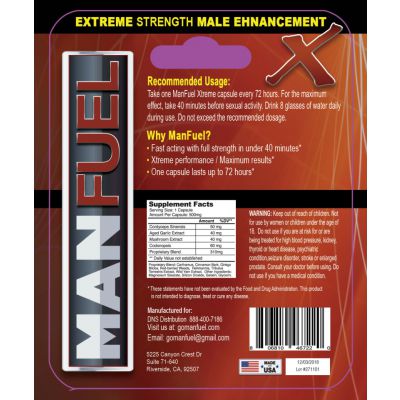XTREME Male Performance Pill x1