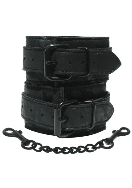 Midnight Lace Cuffs by Sportsheets