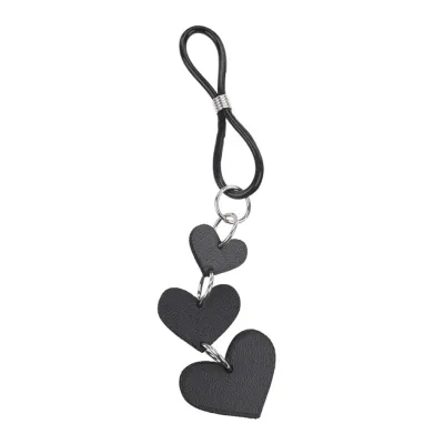 Heart Nipple Ties Black