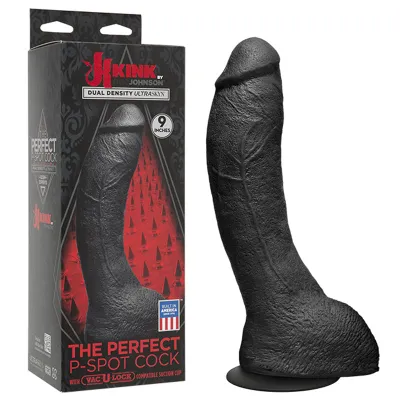 Kink the Perfect P Spot Cock w Removable Vac U Lock Suction Cup