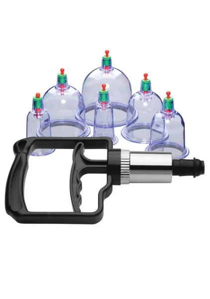Sukshen 6 Piece Cupping Set With Acu-Points