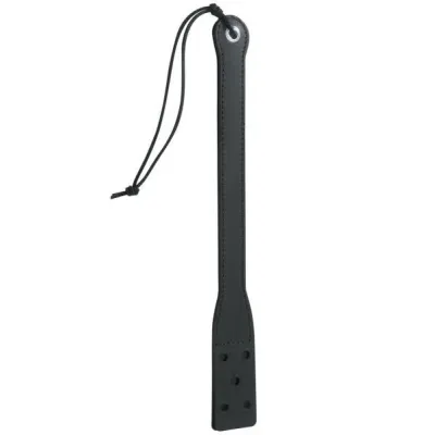 Leather Slapper 18 Inch Black