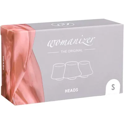 Womanizer Replacement Silicone Head Pack Of Three S Suitable for W100 W500 Pro Pro40 Size Starle