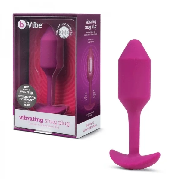b-Vibe Vibrating Snug Plug 2 - Medium — image 14 of 21