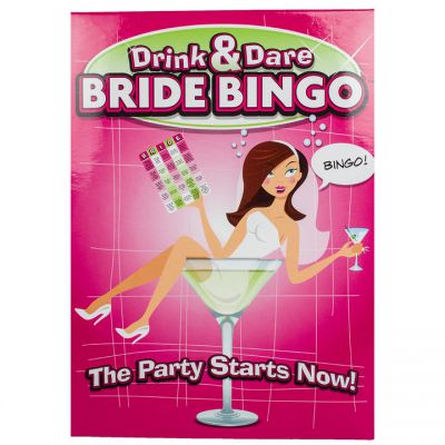 Bride to Be Drink Dare Bingo