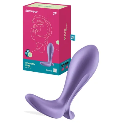 Satisfyer Intensity Plug 4 4 Vibrating Butt Plug with Connect App Control