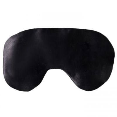 Bondara Black Faux Silk Blindfold