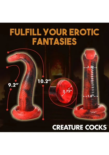 Creature Cocks - King Cobra Silicone Dildo