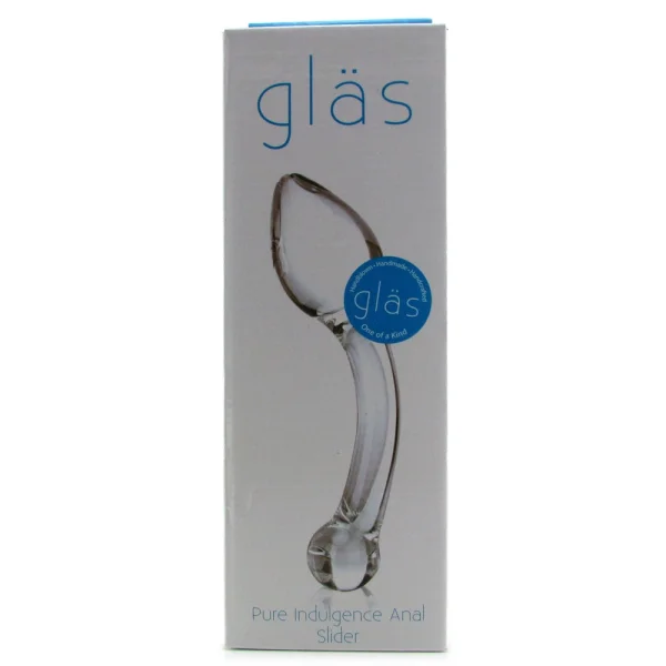 Electric/Hustler Lingerie - Pure Indulgence Glass Anal Slider | Adult Toys For Her