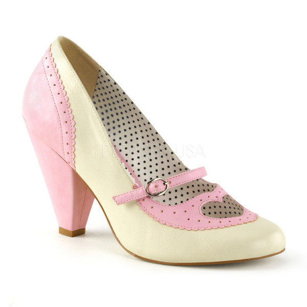 3 3/4 inches Cone Heel Maryjane Pump — image 5 of 12