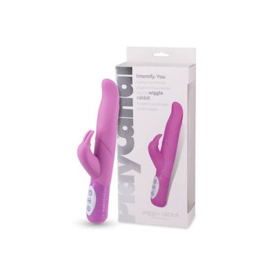 Wiggle Rabbit Clit Stimulating Vibrator Pink 9 Inch