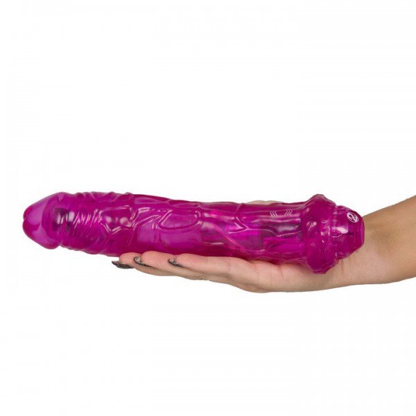 Big Vibe 10 Function Rechargeable Vibrating Dildo – 10 Inch