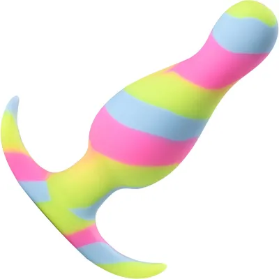 Avant Kaleido Silicone Butt Plug By Blush Lime