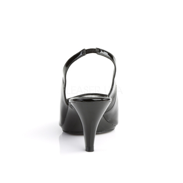 3 inches Heel, 1/8 inches PF Peep Toe Slingback Sandal — image 4 of 4