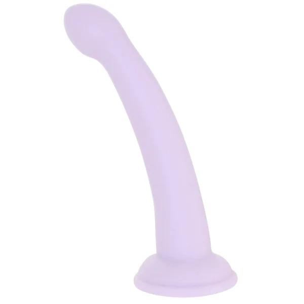 Dillio Platinum Secret Explorer Silicone 6" Suction Cup Dildo - Lavender