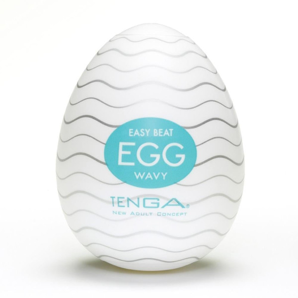 Tenga Egg 'Wavy' Penis Masturbator