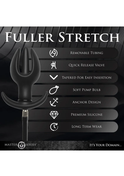 Ass Bound Anchor Inflatable Silicone Anal Plug