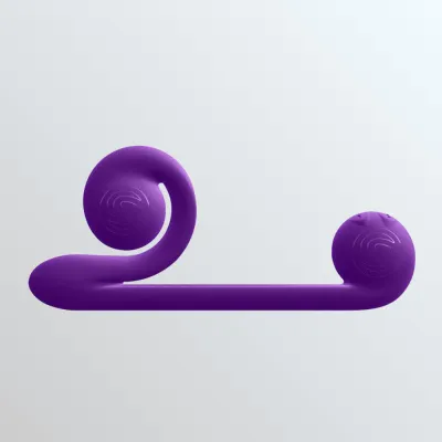 Snail Vibe Dual Motor Thrusting Vibrator Purple