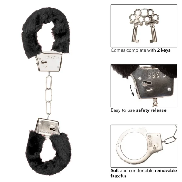 CalExotics Playful Furry Cuffs